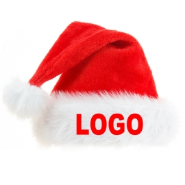 Embroidered LOGO adult Christmas hat