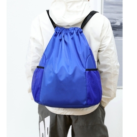 Basketball drawstring pocket