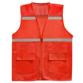 Reflective vest work clothes