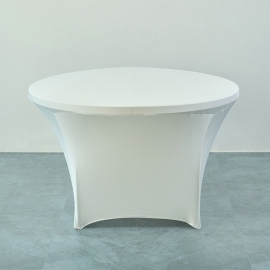 Elastic round tablecloth