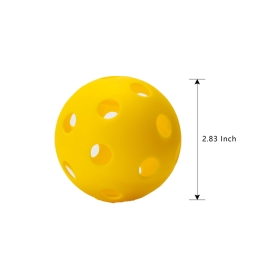 3" Custom TPE 26-Hole Durable Pickleball Balls