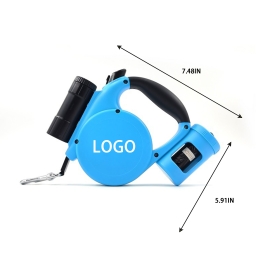 Pet Retractable Leash with Flashlight