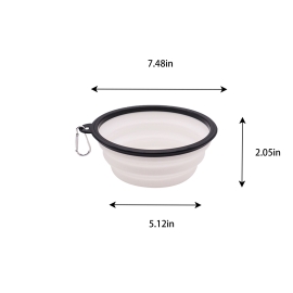 Silicone Collapsible Dog Bowl