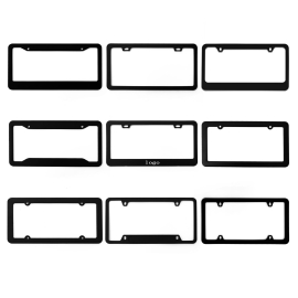 Aluminum License Plate Frame