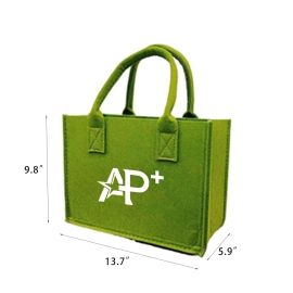 Custom gift felt handbag