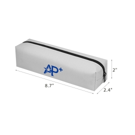 A large-capacity, simple and dirt-resistant square Oxford cloth pen case