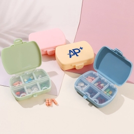 Portable pill storage small medicine box