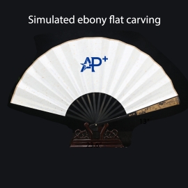 13-inch silk fan in Chinese style