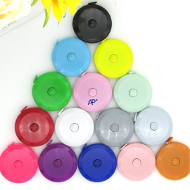 A 1.5-meter self-retractable customizable logo tape measure