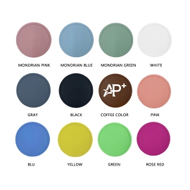 Anti-slip simple design with overflow ring cup pad