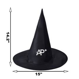 Wizard Hat – Classic Black, Premium Quality