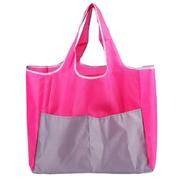 Portable Foldable Eco Shopping Bag Large Oxford Cloth Tote