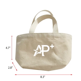 Trendy Minimalist Letter Tote Bag Simple Canvas Handbag Fashion Must Have