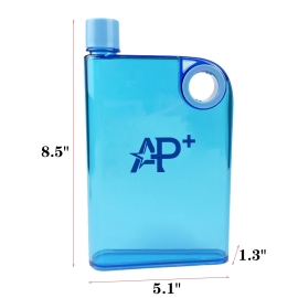 A5 round-hole portable flat and convenient square water cup