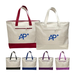 Custom Logo Canvas Tote Bag Large Capacity  Shopper