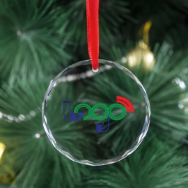 Transparent Crystal Party Pendants