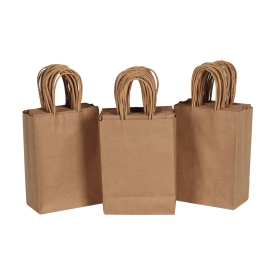 Recycled Kraft Paper Shopping Bag