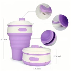 Collapsible Silicone Tumbler (12oz)