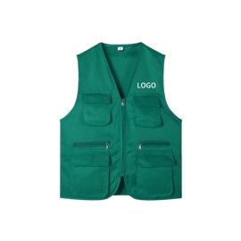 Customizable Multi-Pocket Volunteer Vest