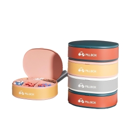 Large-Capacity Pill Storage Box