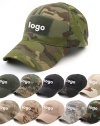 Men’s Tactical CP Camo Baseball Cap with Velcro Patch