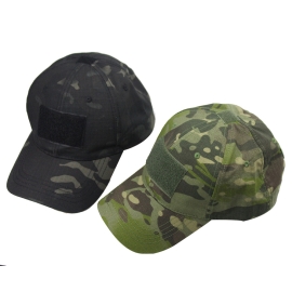 Men’s Tactical CP Camo Baseball Cap with Velcro Patch