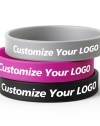Custom Silicone Wristbands (Print/Engrave/Emboss/Deboss)