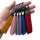 Luxury Suede Keychain with Key Ring & Lanyard