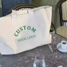 Personalized Canvas Tote Bag – Summer Casual Crossbody