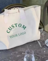 Personalized Canvas Tote Bag – Summer Casual Crossbody