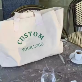 Personalized Canvas Tote Bag – Summer Casual Crossbody