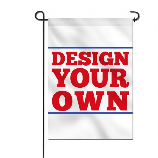 Blank Double-Sided Weatherproof Garden Flags (Holiday/Election)