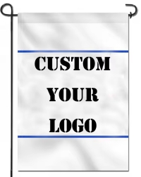 Blank Double-Sided Weatherproof Garden Flags (Holiday/Election)