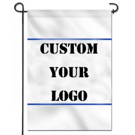 Blank Double-Sided Weatherproof Garden Flags (Holiday/Election)