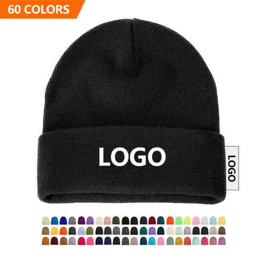 Custom Embroidery/Jacquard Acrylic Knit Winter Hats
